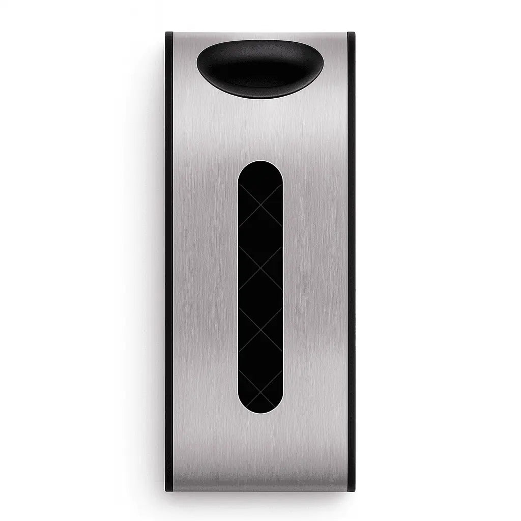 Wall-Mounted Plastic Bag Dispenser – Stainless Steel Grocery Bag Holder