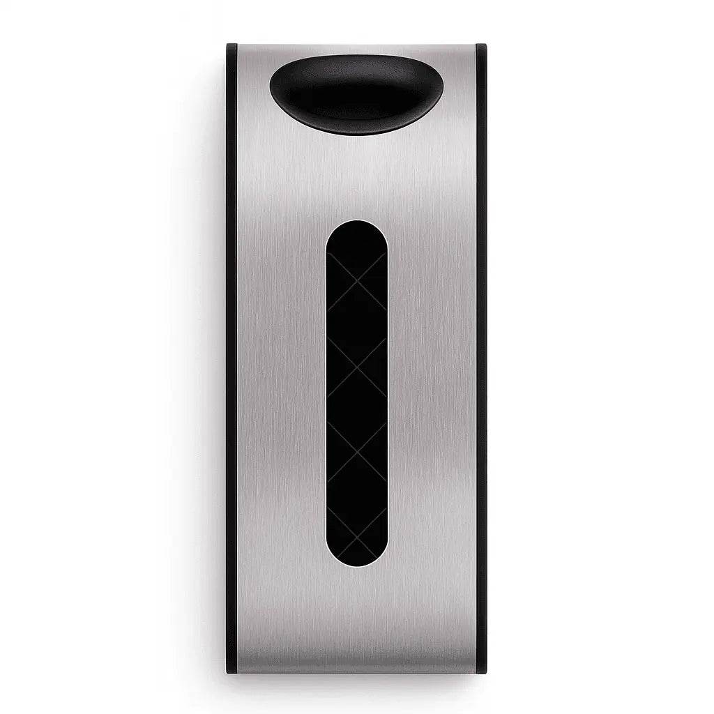 Wall-Mounted Plastic Bag Dispenser – Stainless Steel Grocery Bag Holder - FOUR CORNERS