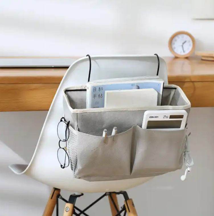 Over Cot & Bedside Organiser – Hanging Storage Caddy for Bedside Essentials - FOUR CORNERS