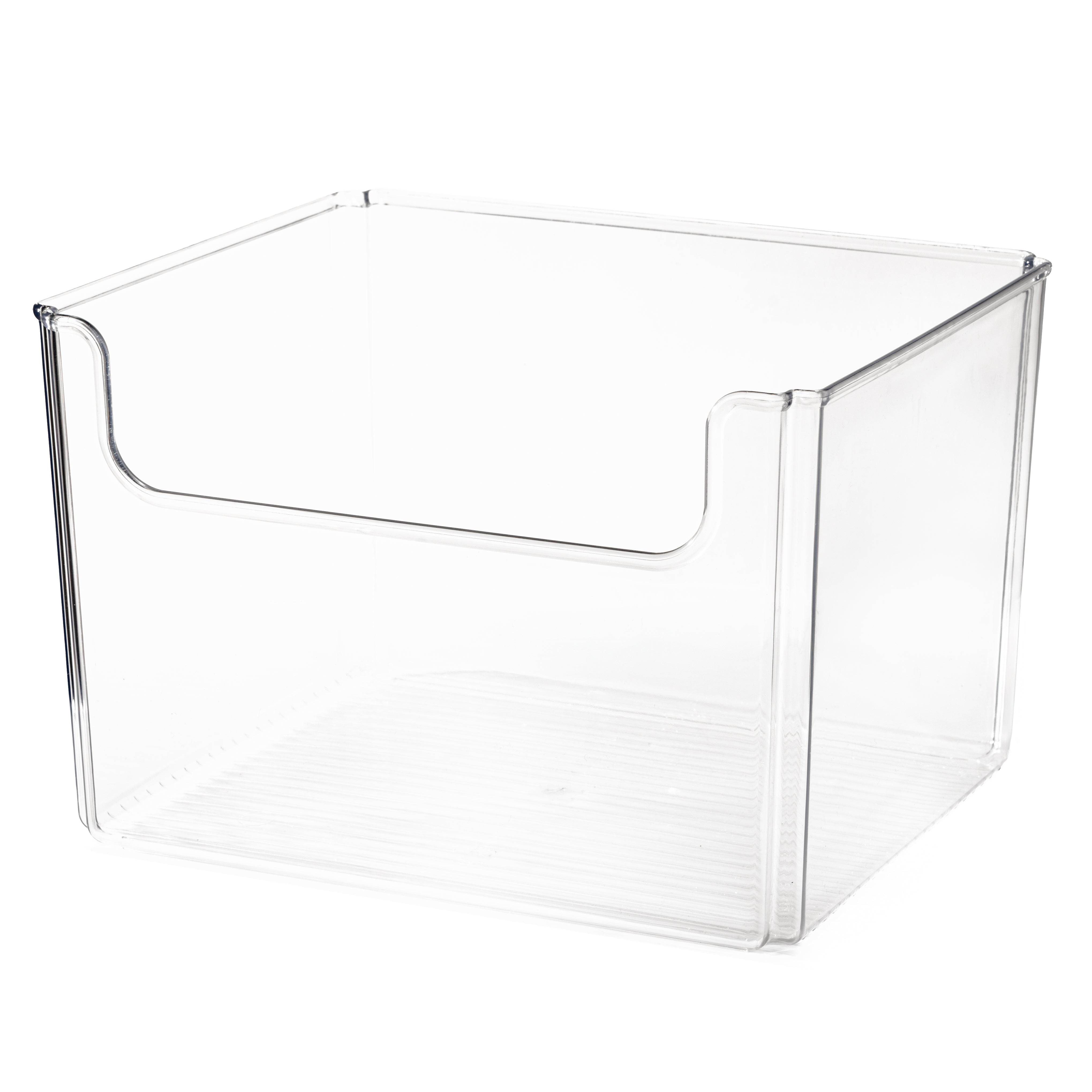 TOW Open-Front Storage Bin – 30 x 25 x 20 cm (12 x 10 x 8 in) – Large